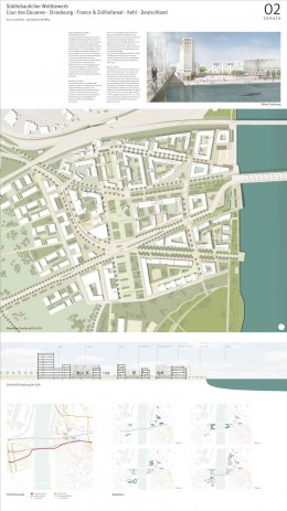 <p><strong>Straßburg, Kehl, Zollhofareal</strong></p><p>Plan 2, Vertiefungsbereich Straßburg</p>