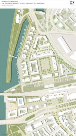 <p><strong>Straßburg, Kehl, Zollhofareal</strong></p><p>Plan 3, Vertiefungsbereich Kehl</p>