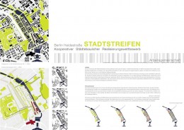 <p><strong>Berlin Heidestraße, Stadtstreifen</strong></p><p>Plan 1</p>