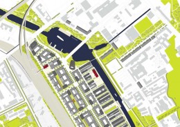 <p><strong>Berlin Heidestraße, Stadtstreifen</strong></p><p>Plan 3</p>